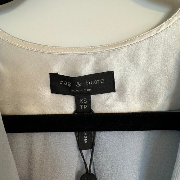 Rag and Bone Victor Silk Blouse - Picture 5 of 5
